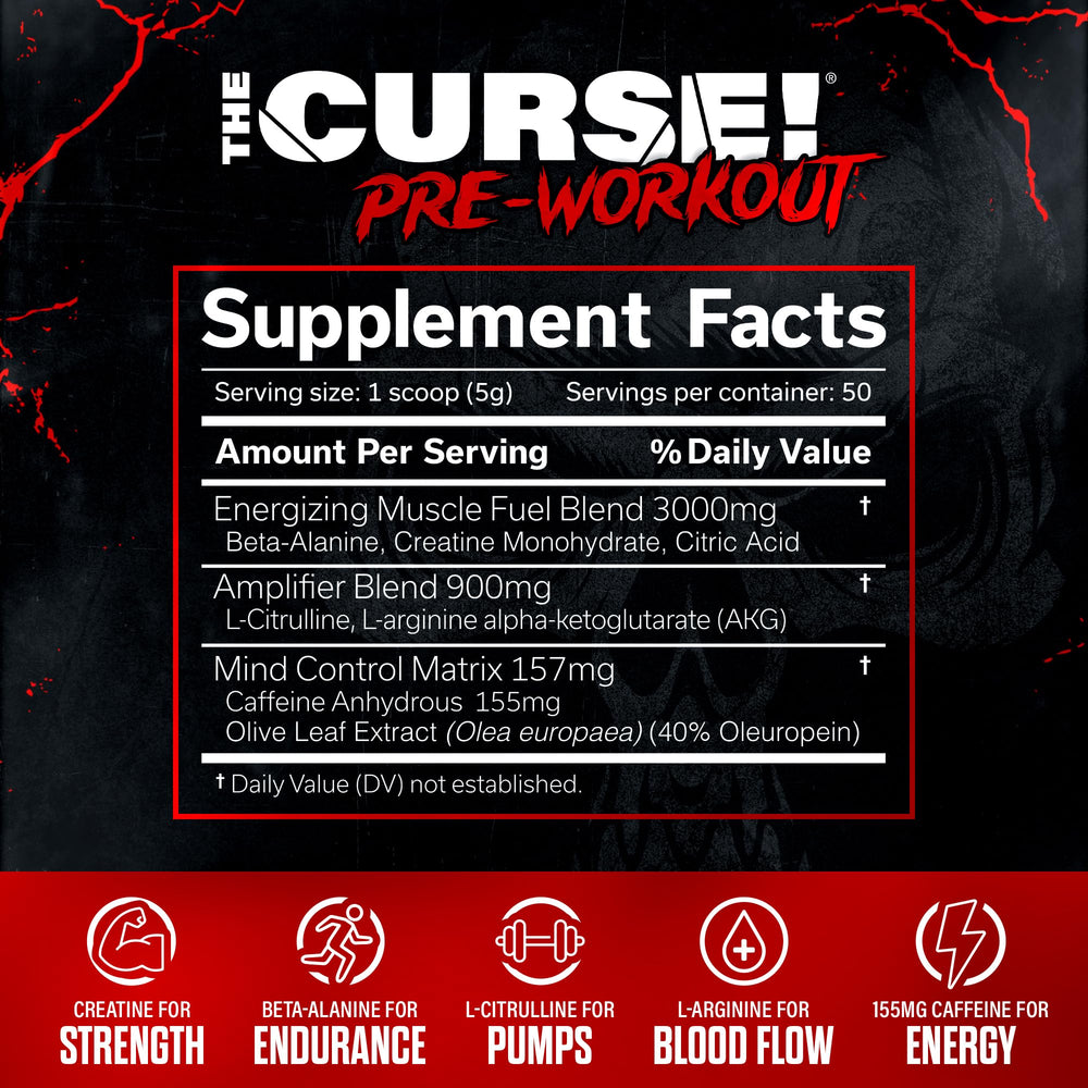 The Curse! Strawberry Kiwi in a glass highlighting refreshing flavor for training.