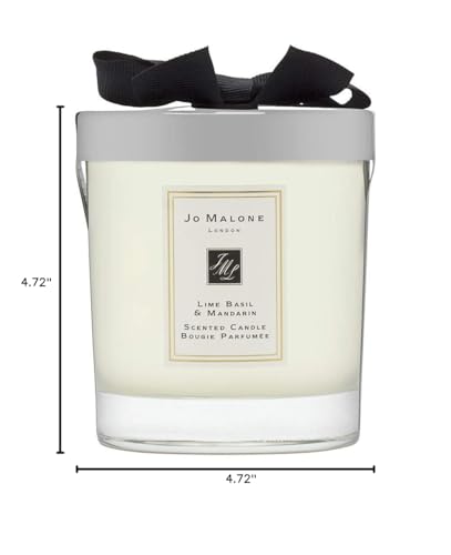 Jo Malone Lime Basil & Mandarin candle packaging designed for gifting