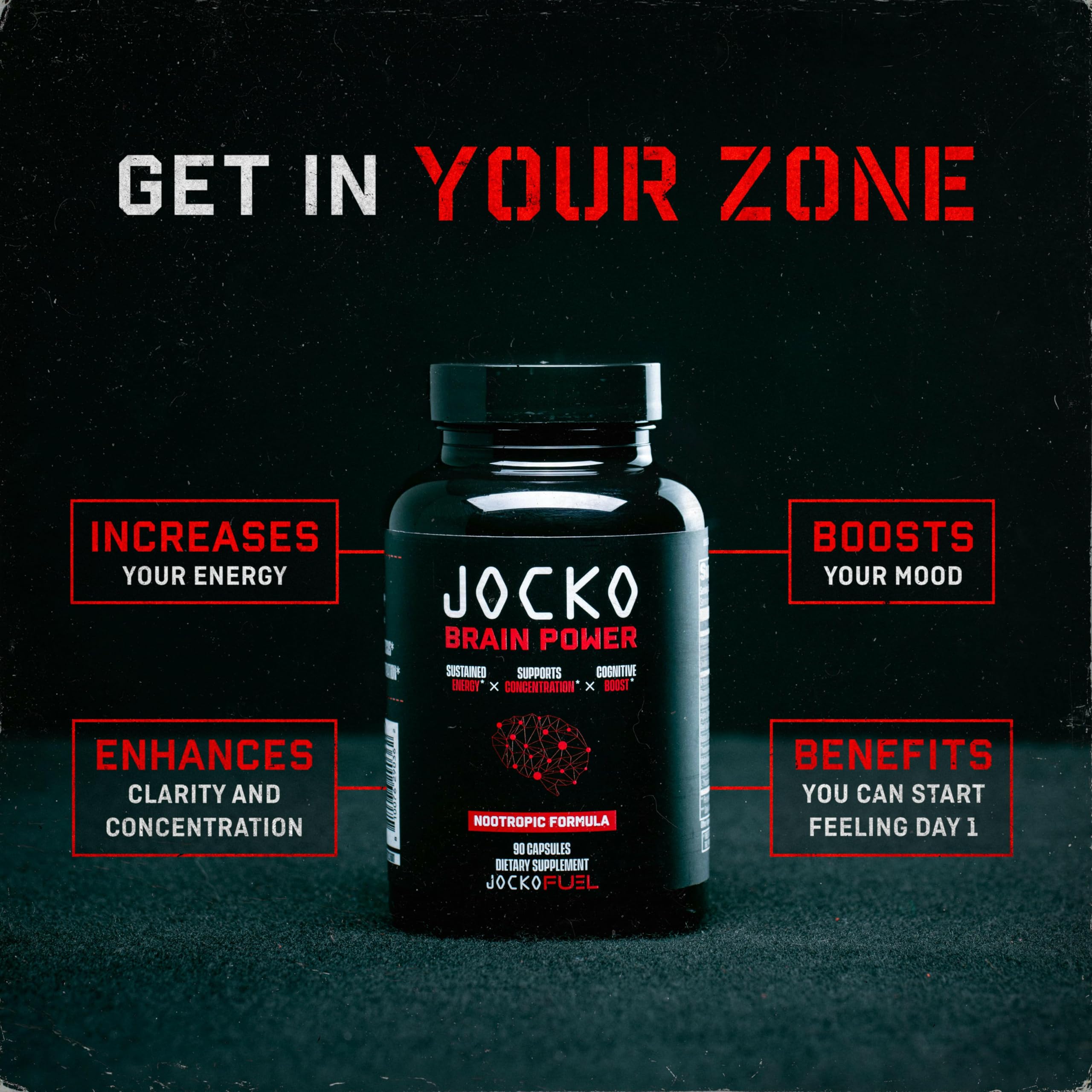 Jocko Fuel Brain Power beet root powder closeup