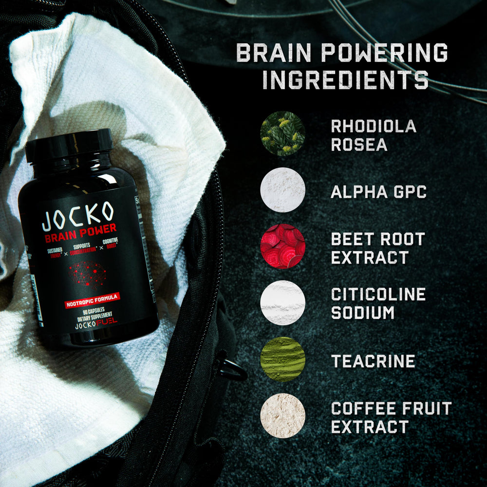 Jocko Fuel Brain Power L-theanine closeup for balanced focus