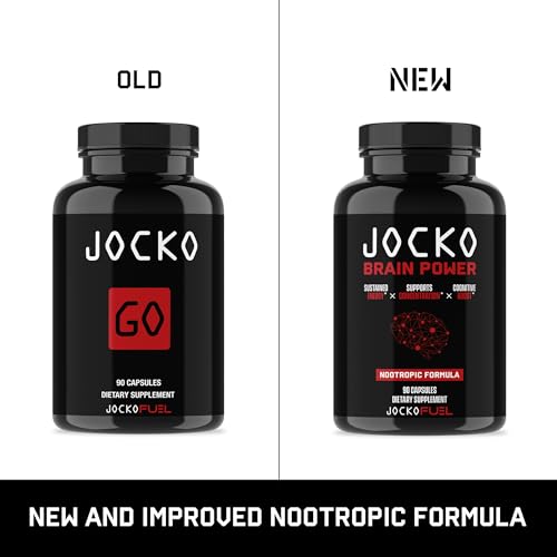 Jocko Fuel Brain Power label closeup highlighting key ingredients