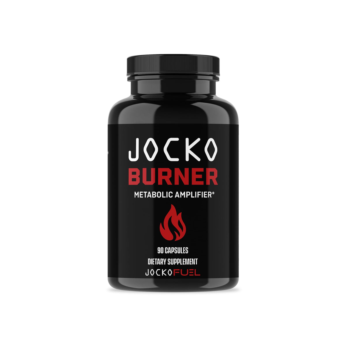 Jocko Fuel Burner bottle front shows clear branding for daily use