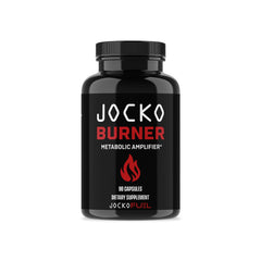 Jocko Fuel Burner bottle front shows clear branding for daily use