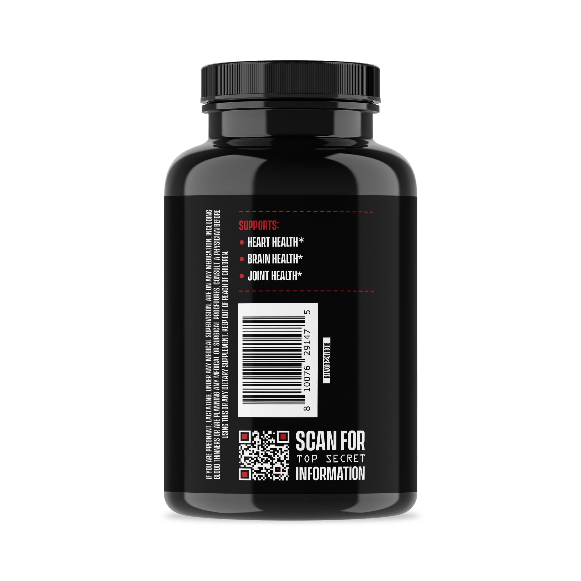 Jocko Fuel fish oil softgels capsule image with natural packaging.