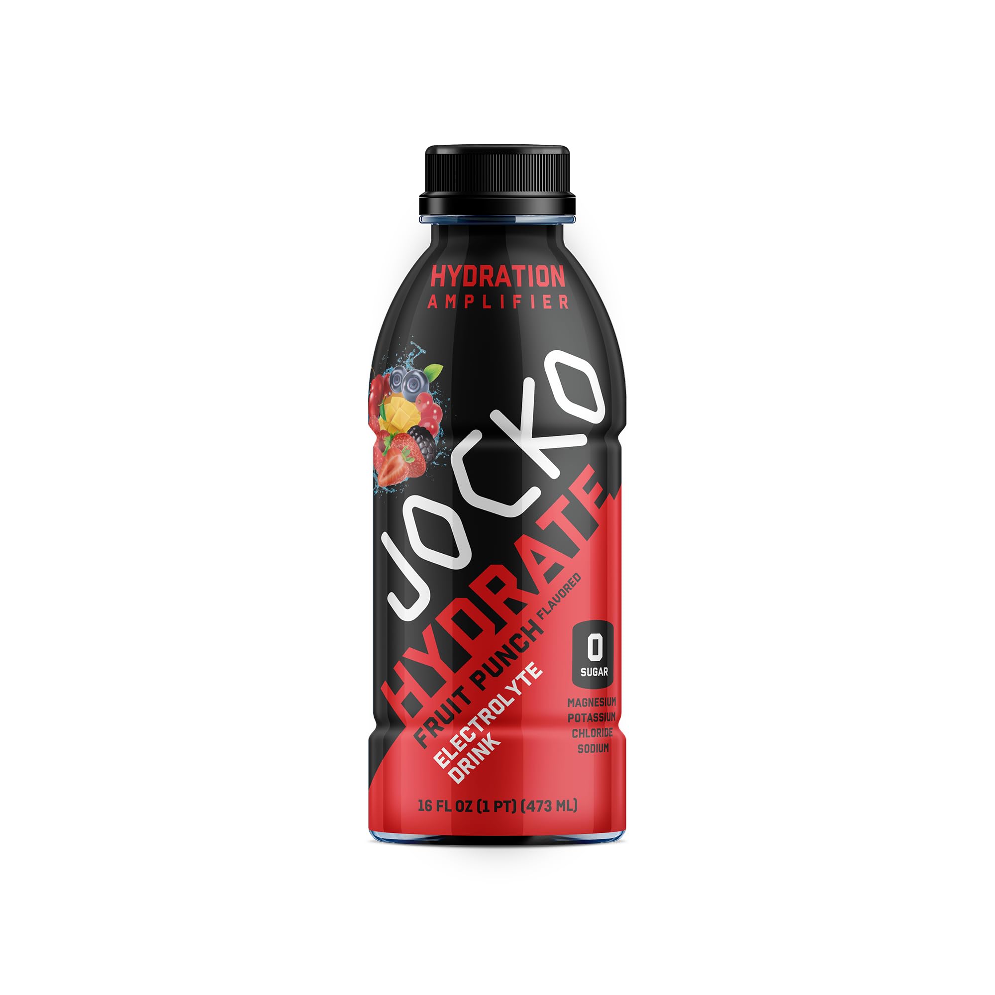 Jocko Fuel Hydrate fruit punch glass highlighting refreshing post-workout drink
