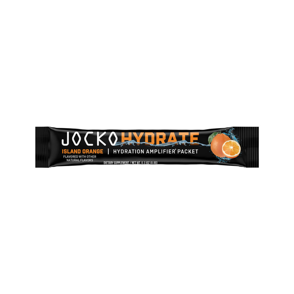 Jocko Fuel Hydrate Island Orange scoop used to measure powder accurately