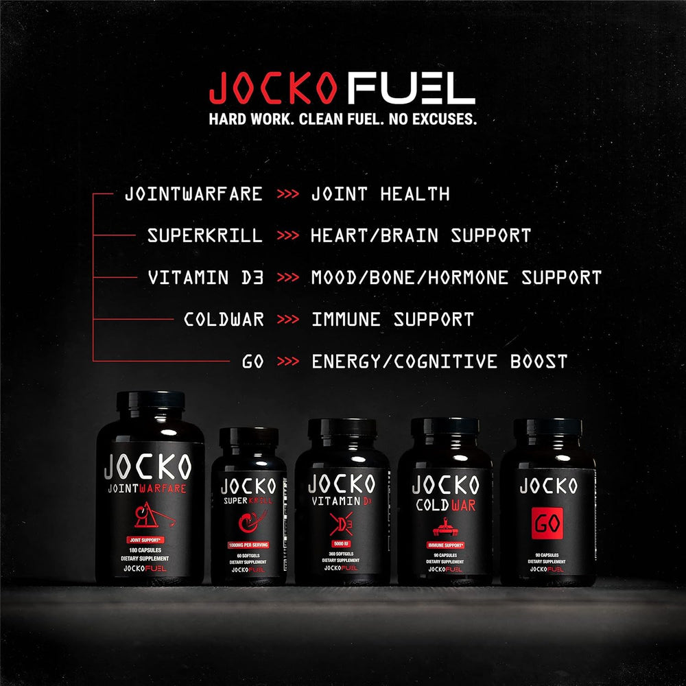 Jocko Fuel Astragalus and herbs blend capsules for seasonal support.