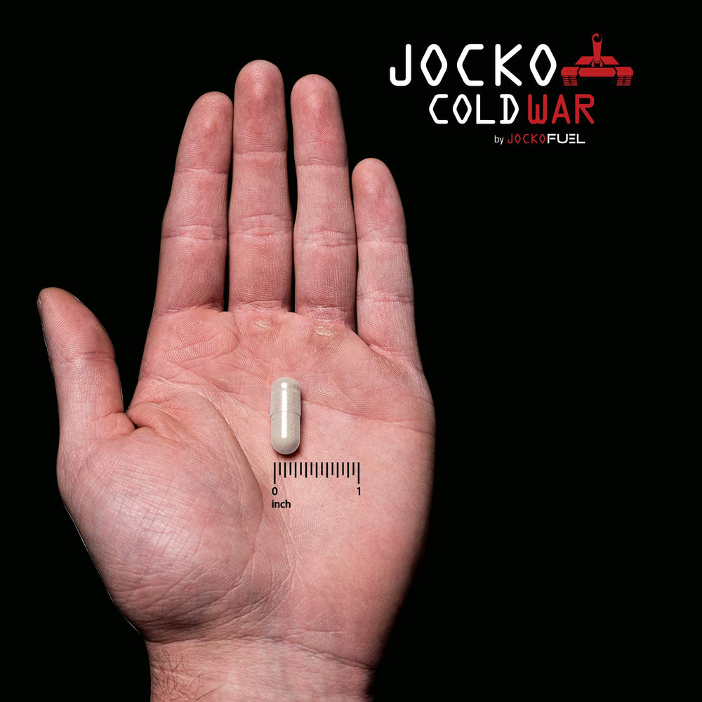 Jocko Fuel Immune Support capsules arranged to show product quality and consistency.