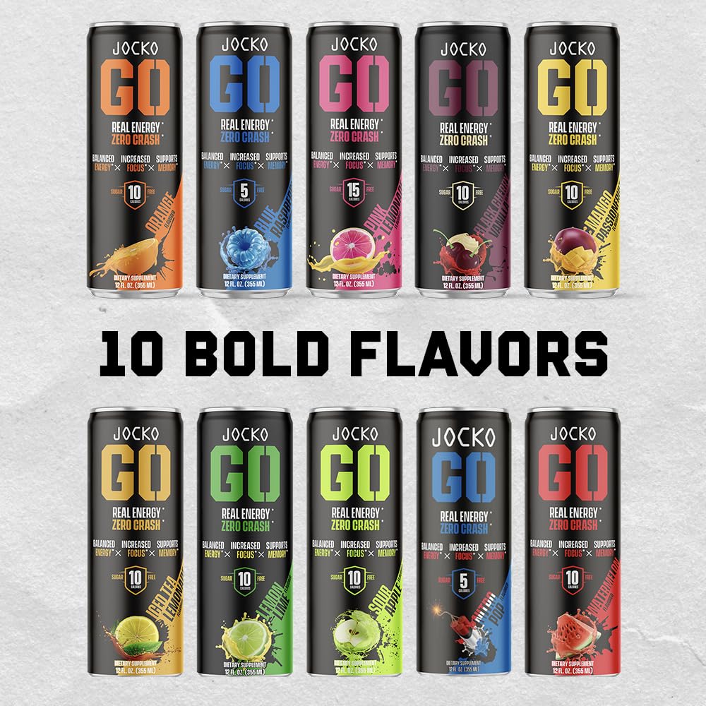 Jocko GO Nitro Pop packaging variant shows different can design.