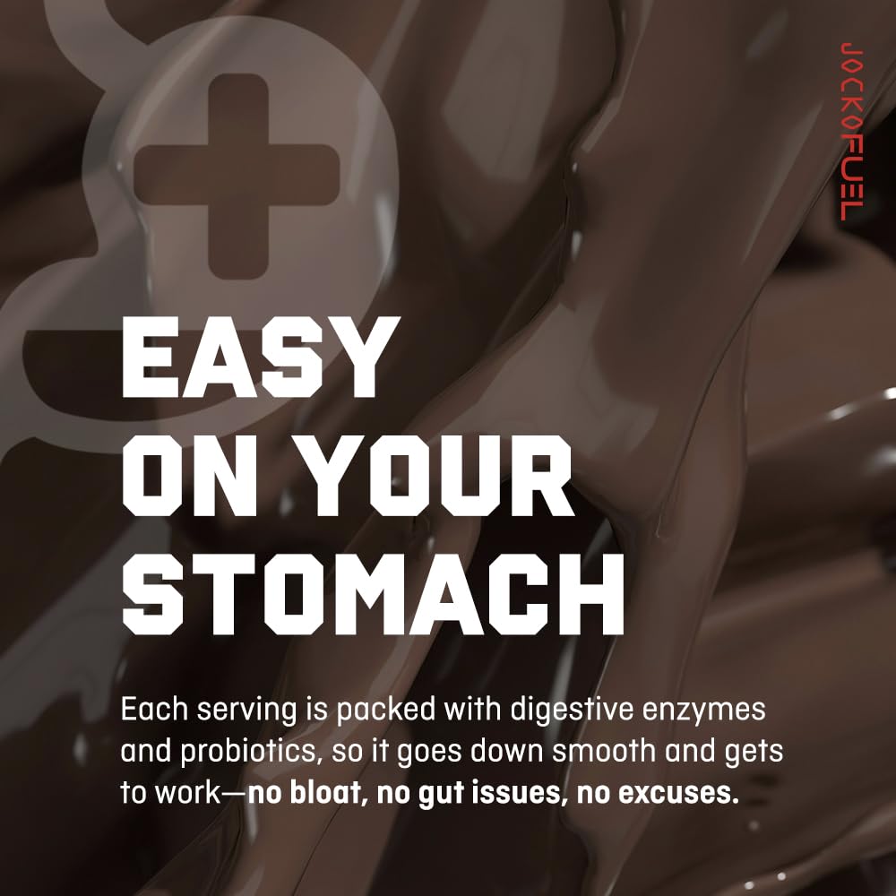 Jocko Fuel Mölk ingredient panel explains amino acids and digestive support.