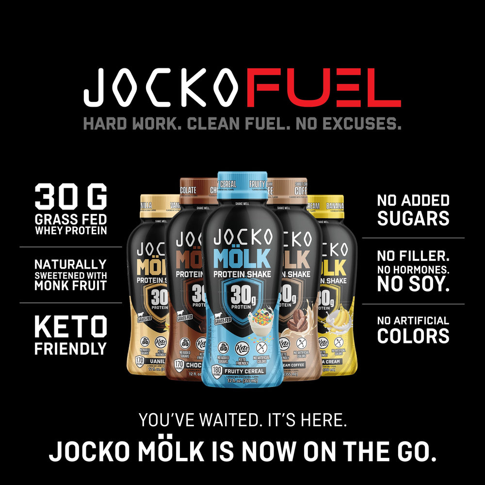 Jocko Mölk digestive enzymes and probiotics aid gut comfort.