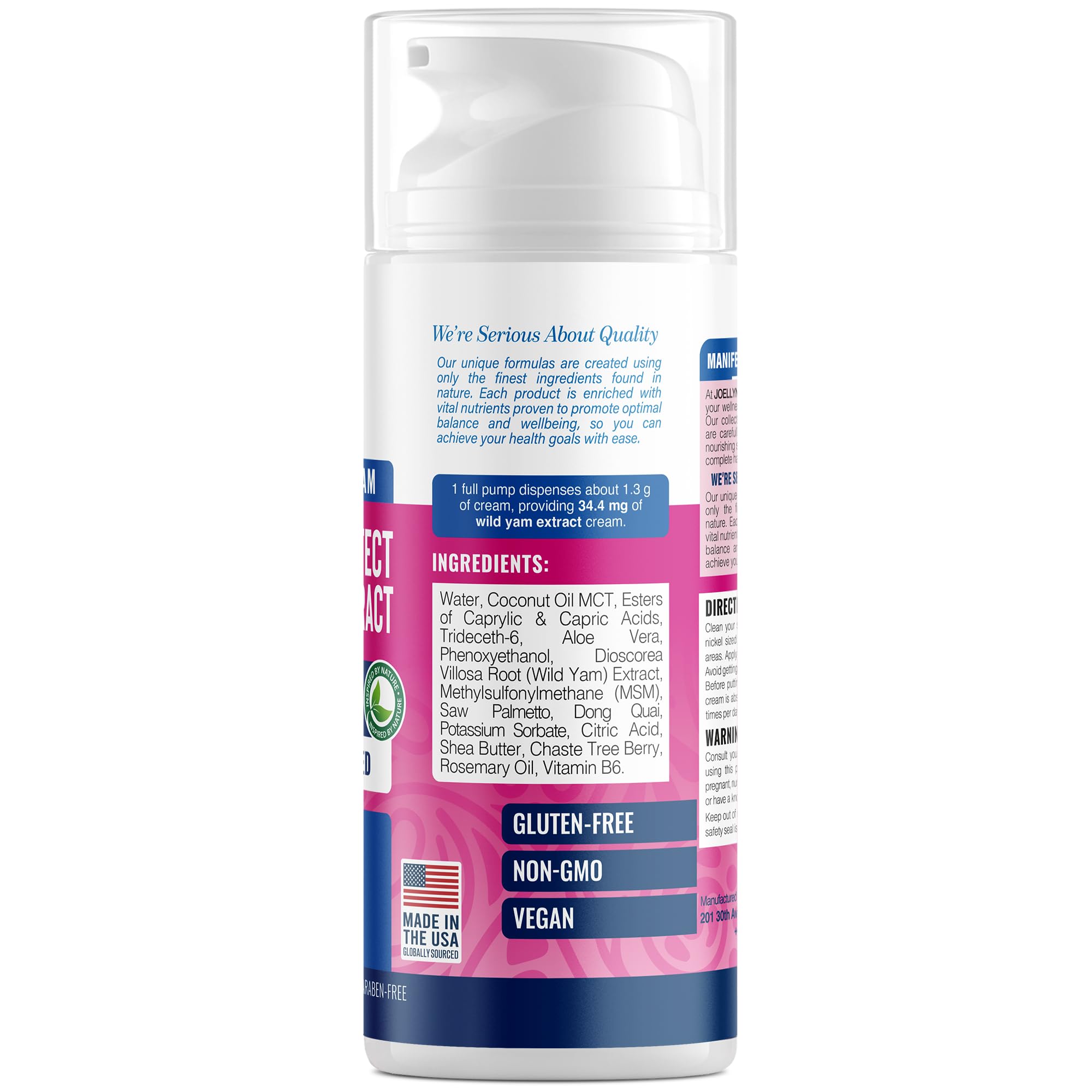 Lifestyle shot suggesting midlife wellness routine using this topical cream.