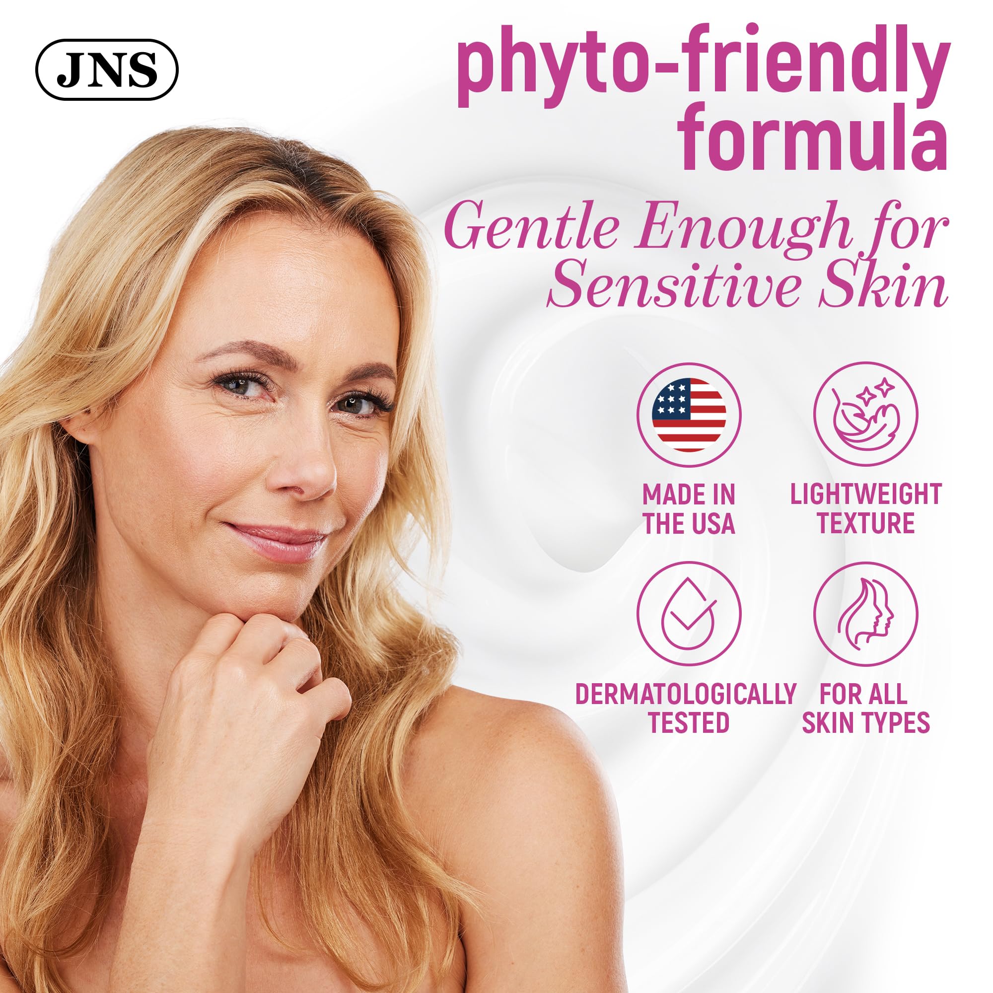 Joellyne Naturals lifestyle shot in bathroom routine promoting daily self-care moments