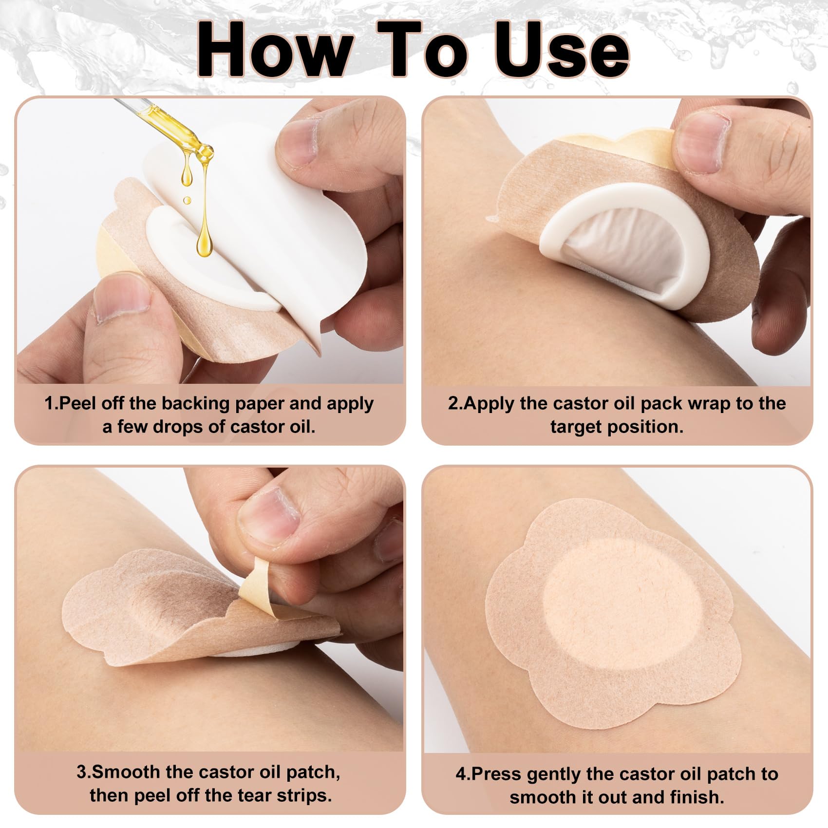 Joez Wonderful belly button patch on skin, convenient 7 cm size for comfortable fit