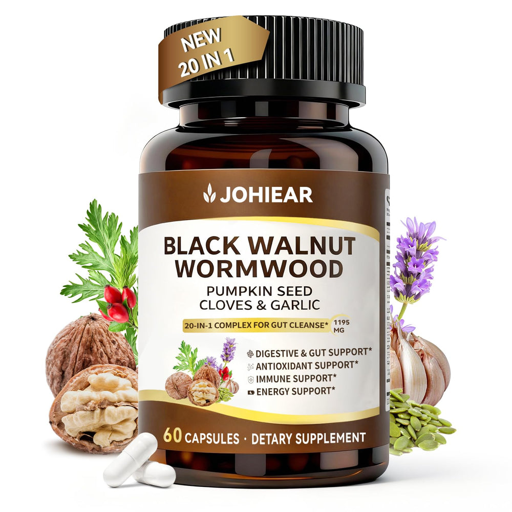 Johiear 20-in-1 Cleanse bottle promotes gut wellness and daily care