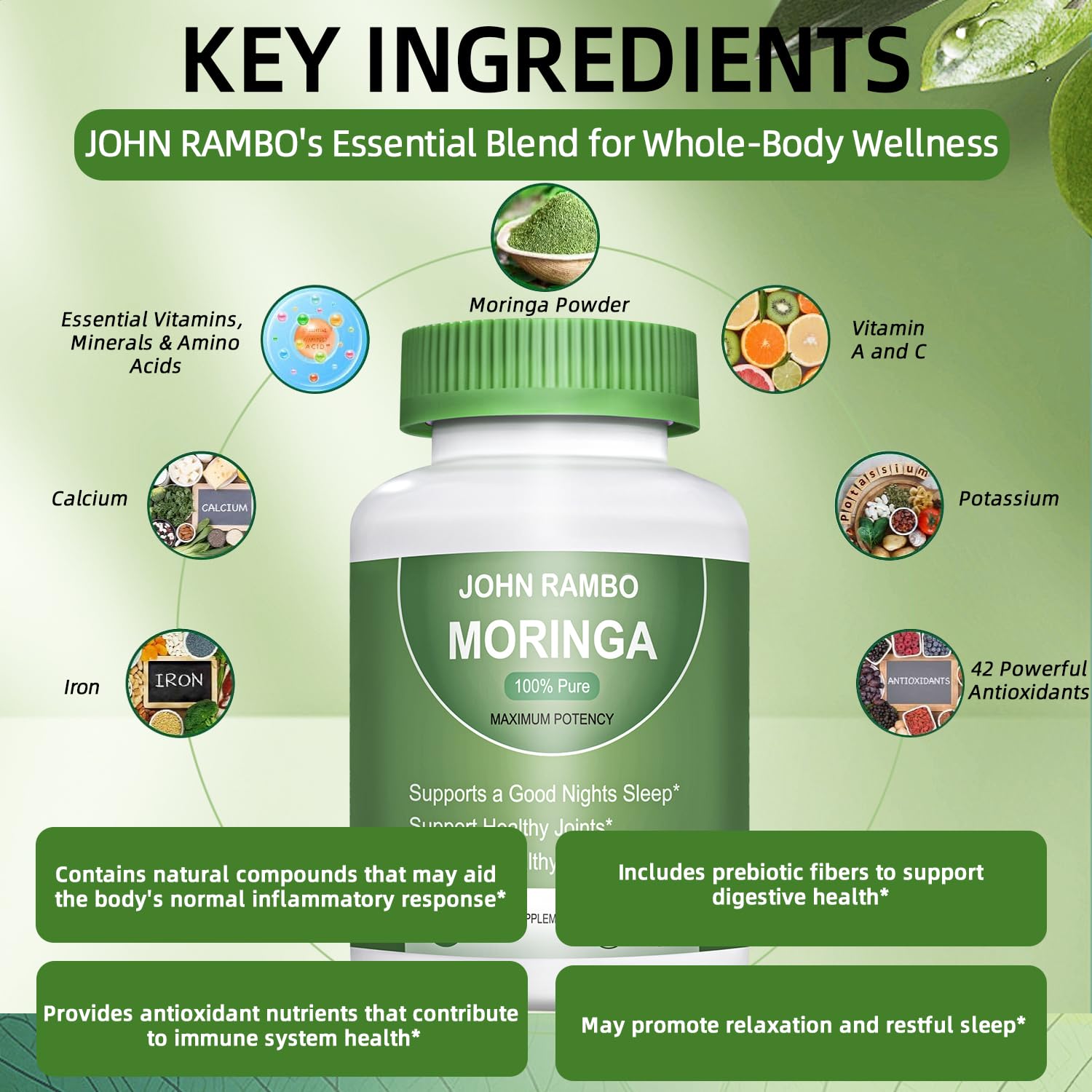 Pouring capsules from bottle shows easy daily intake
