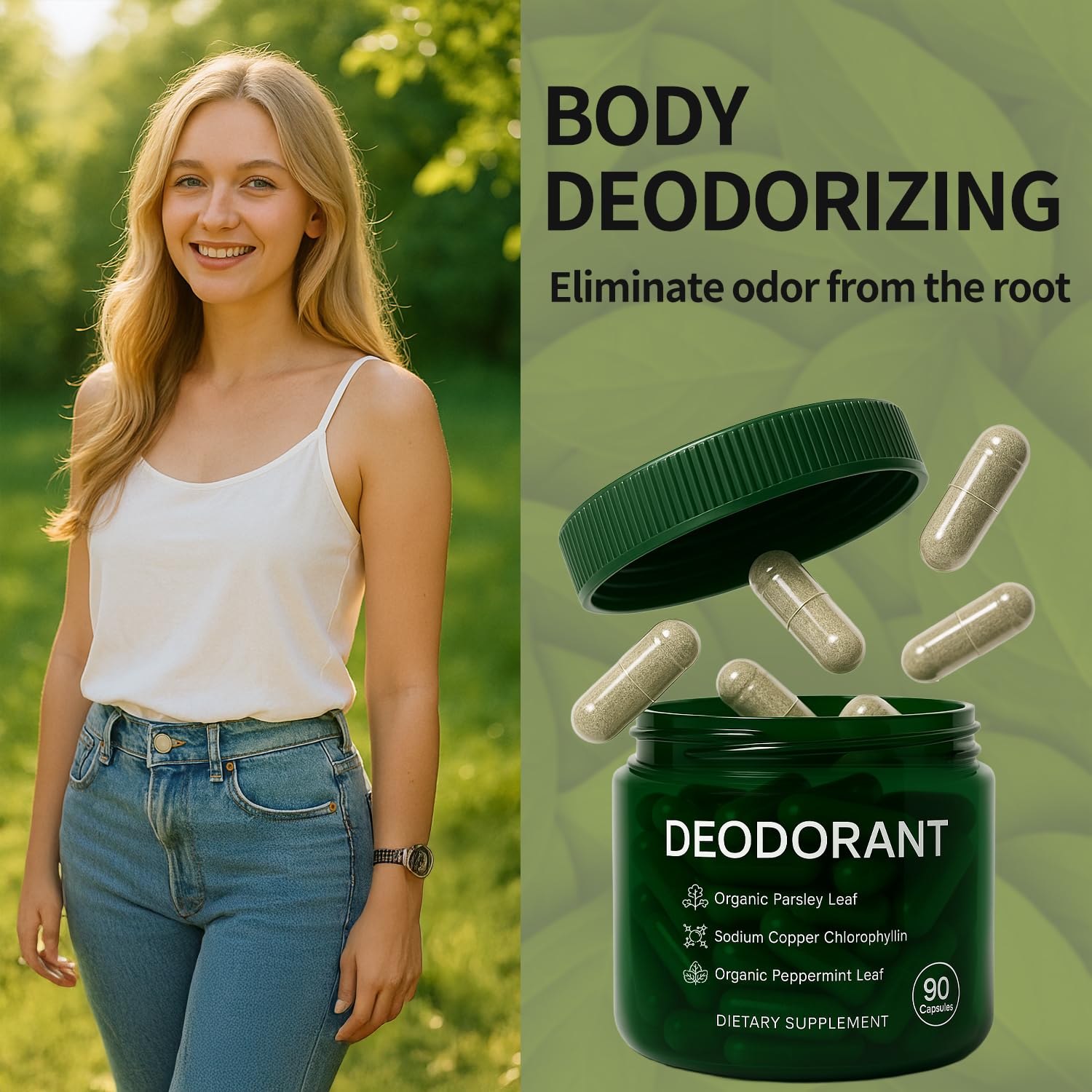 JOKODOMUS mint and parsley hints suggesting refreshing aroma