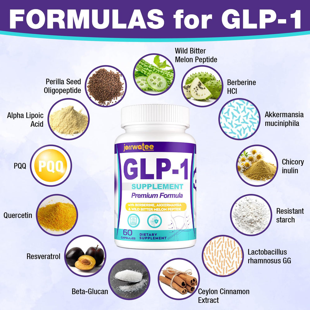 GLP-1 capsule image illustrating digestion and absorption support