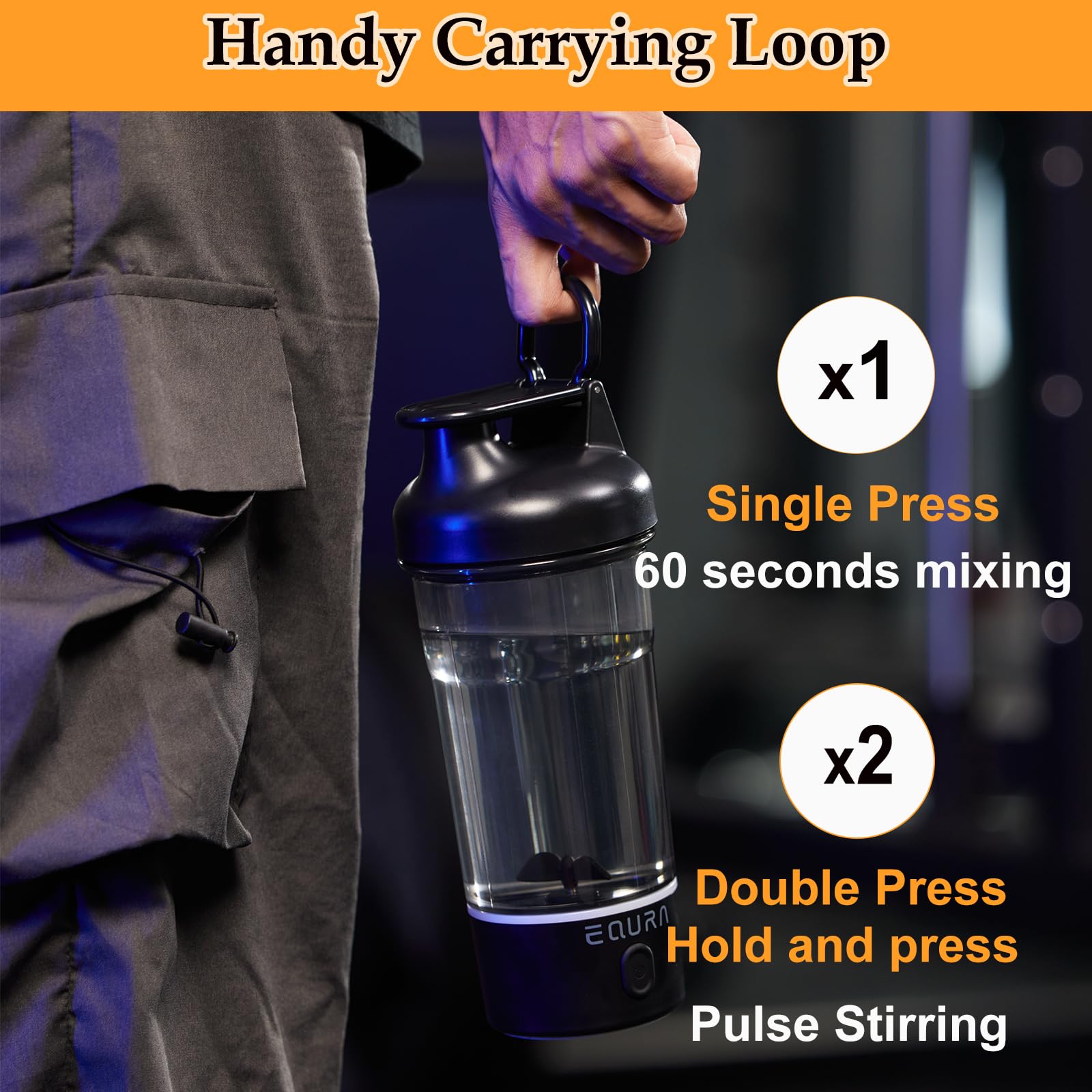 JOTER & LIBEAR removable parts for easy cleaning after workouts