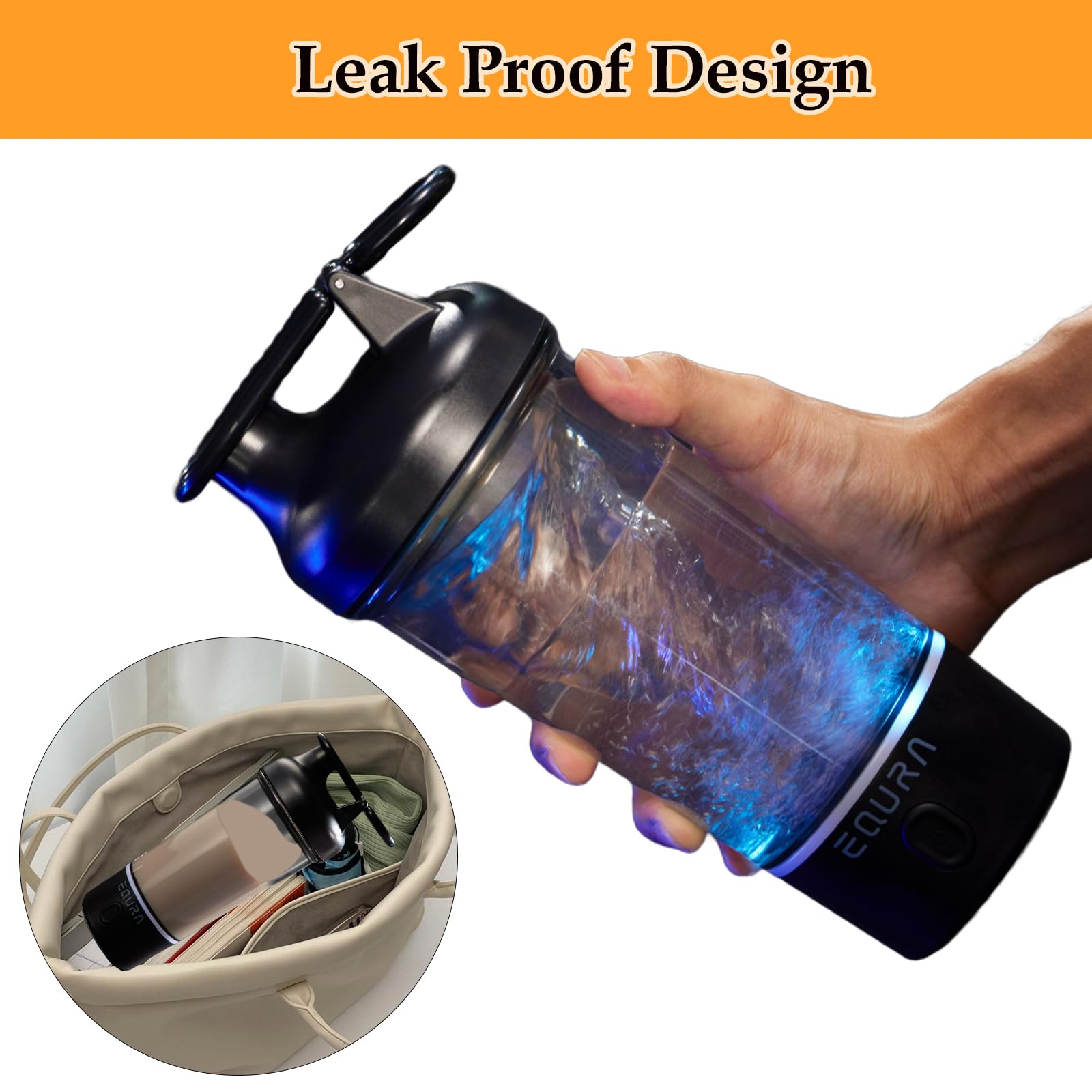 JOTER & LIBEAR removable parts simplify cleaning after shakes.