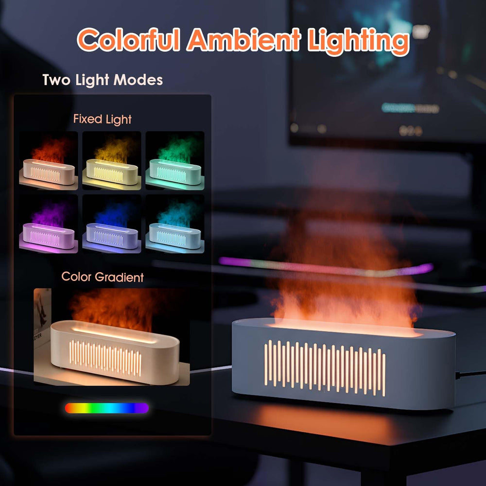Jovell diffuser color lighting modes for mood-driven ambience.