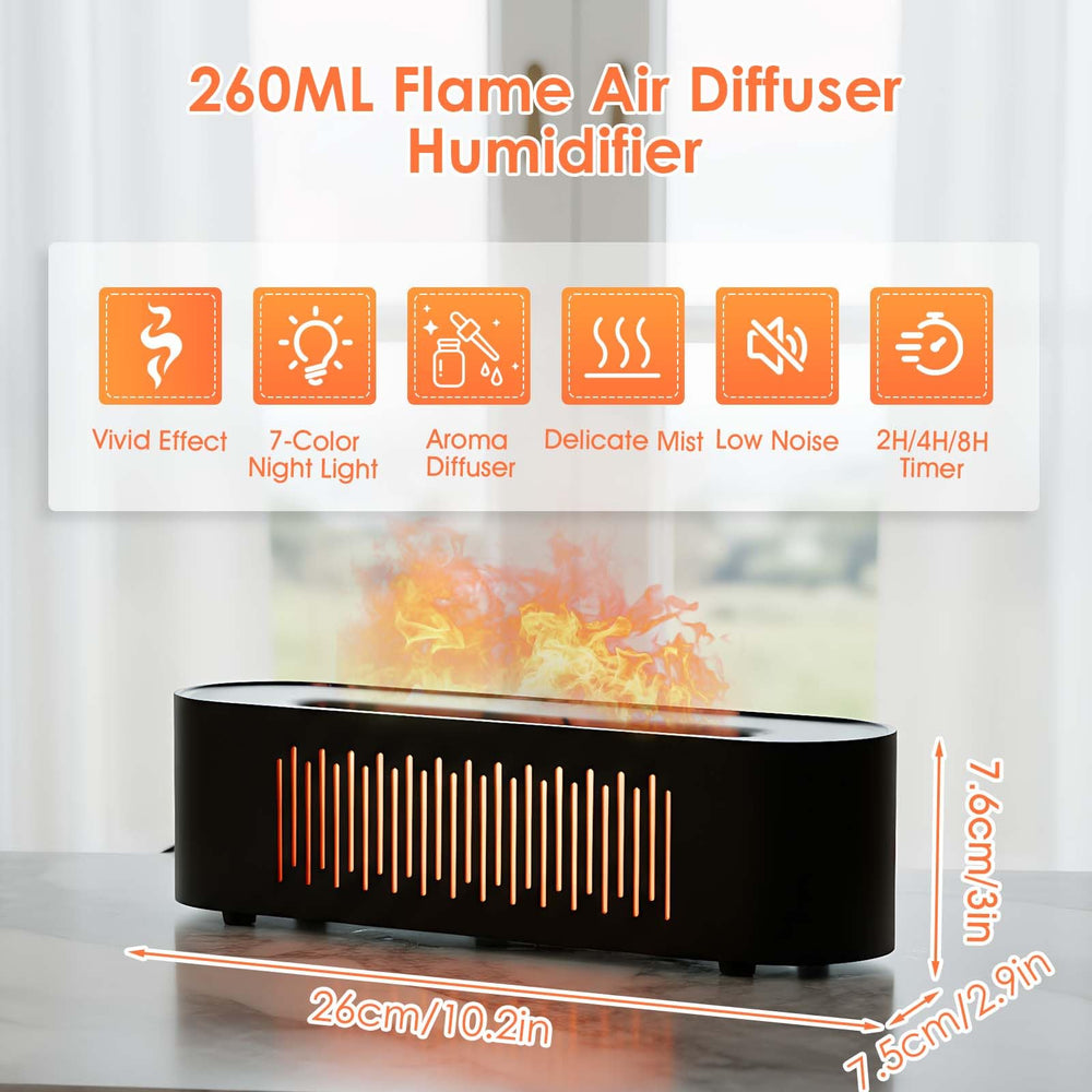 JOVELL diffuser showing seven-color lights to set mood and focus.