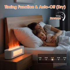 Jovell ultra-quiet diffuser operates under 35 dB for peaceful nights.