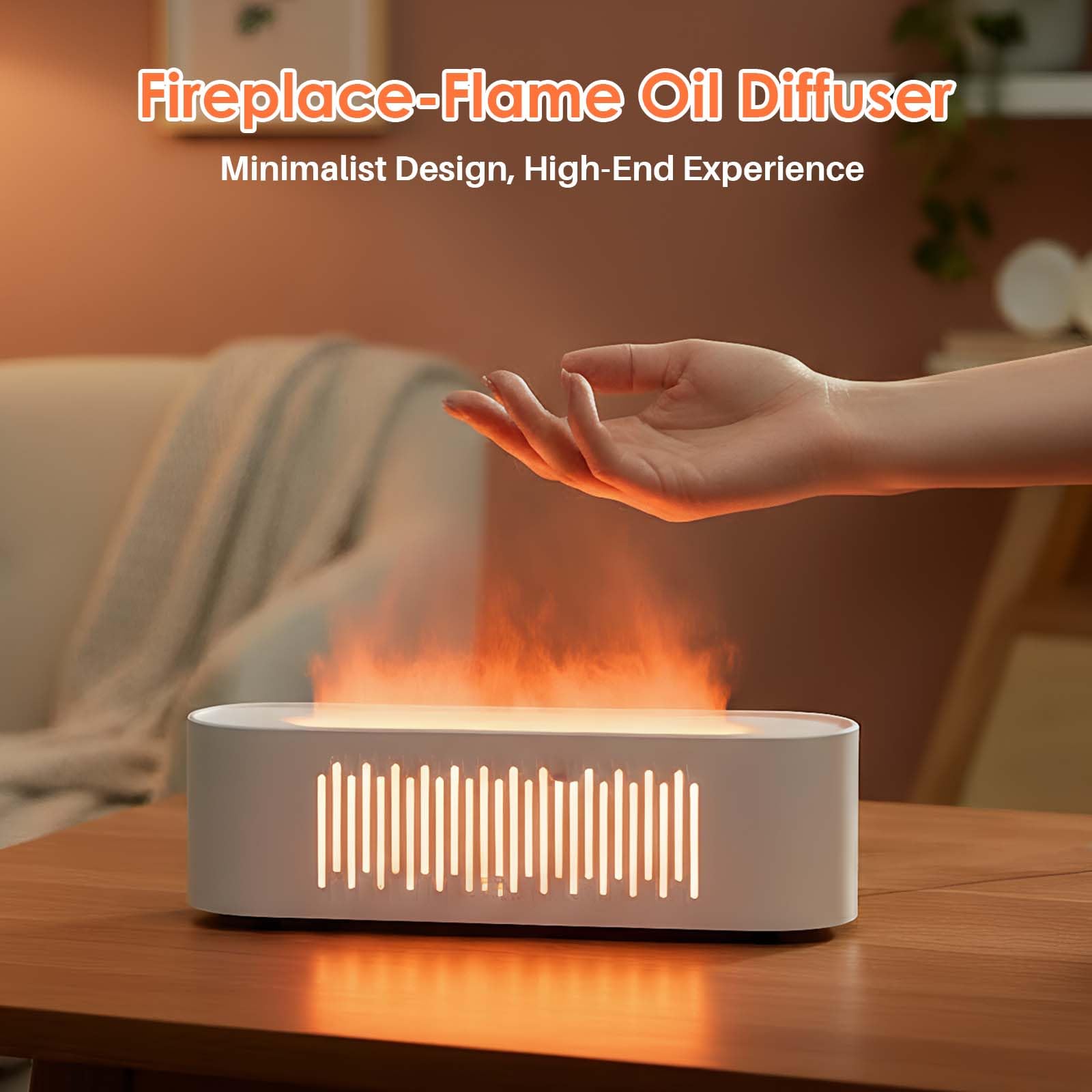 Jovell diffuser with timer and auto-off for safe use.