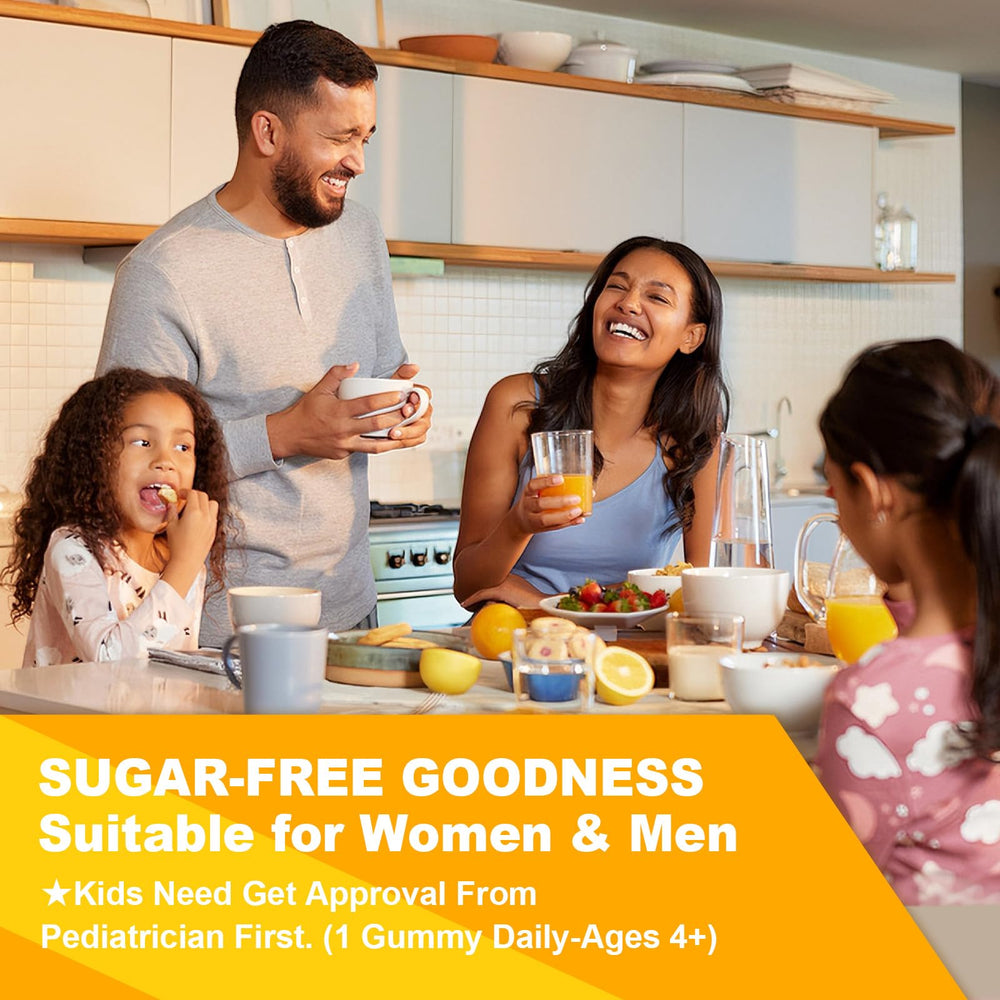 Ingredients panel highlights the 9-in-1 blend for gut support.