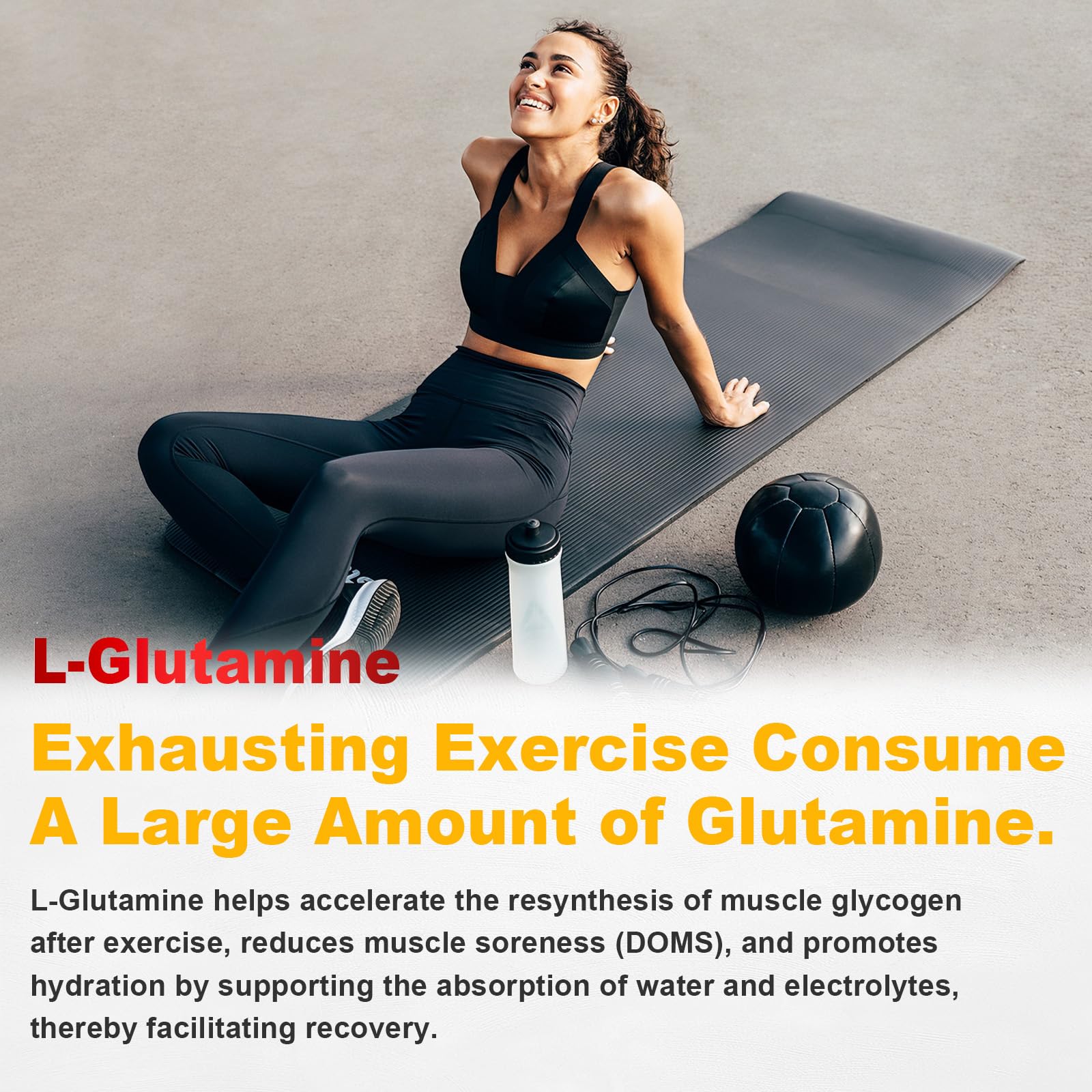 Label emphasizes magnesium and NAC for overall recovery support.