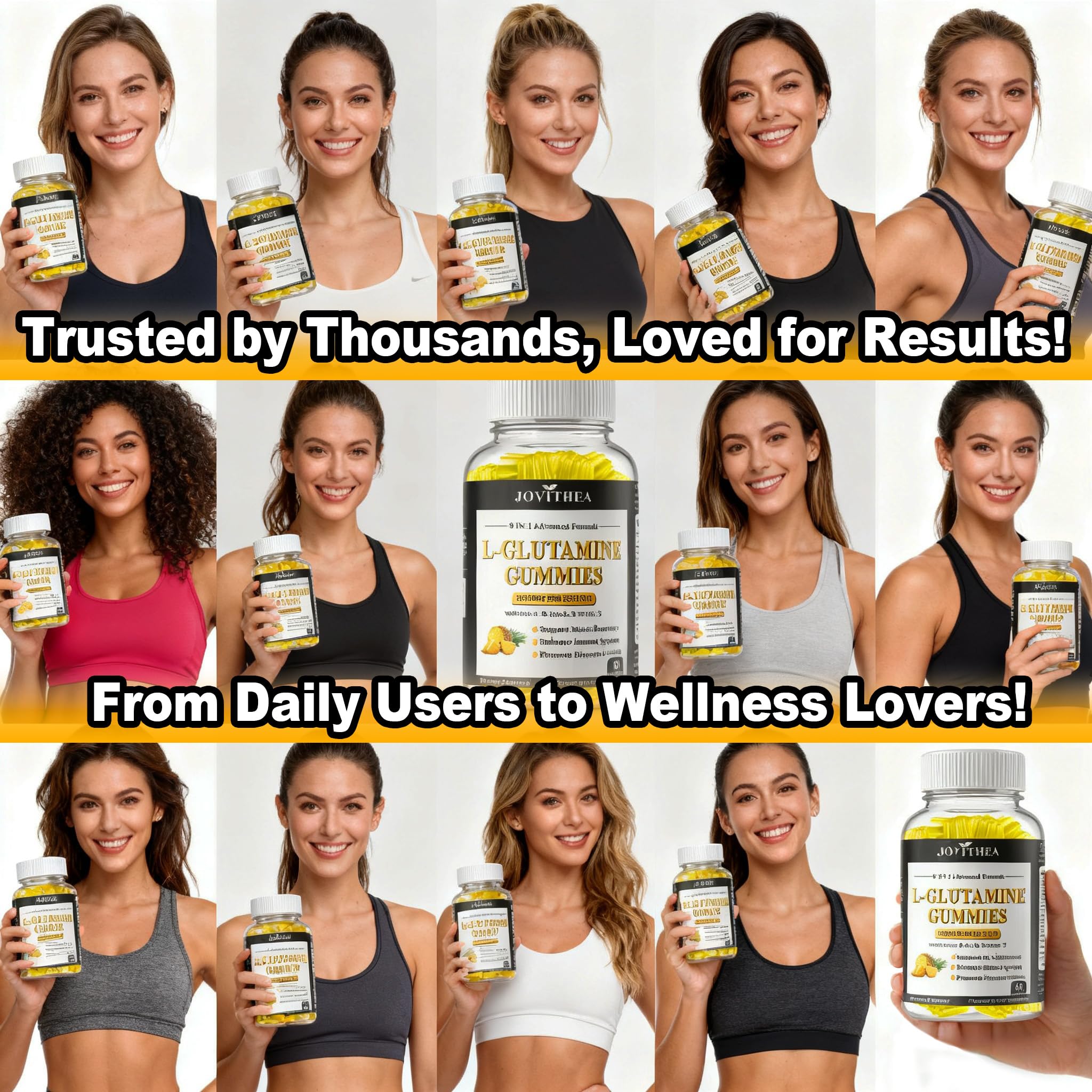 Gummies on kitchen counter imply easy daily gut support.