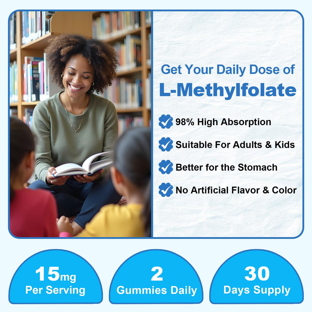 Soft texture gummies shown for easy daily consumption