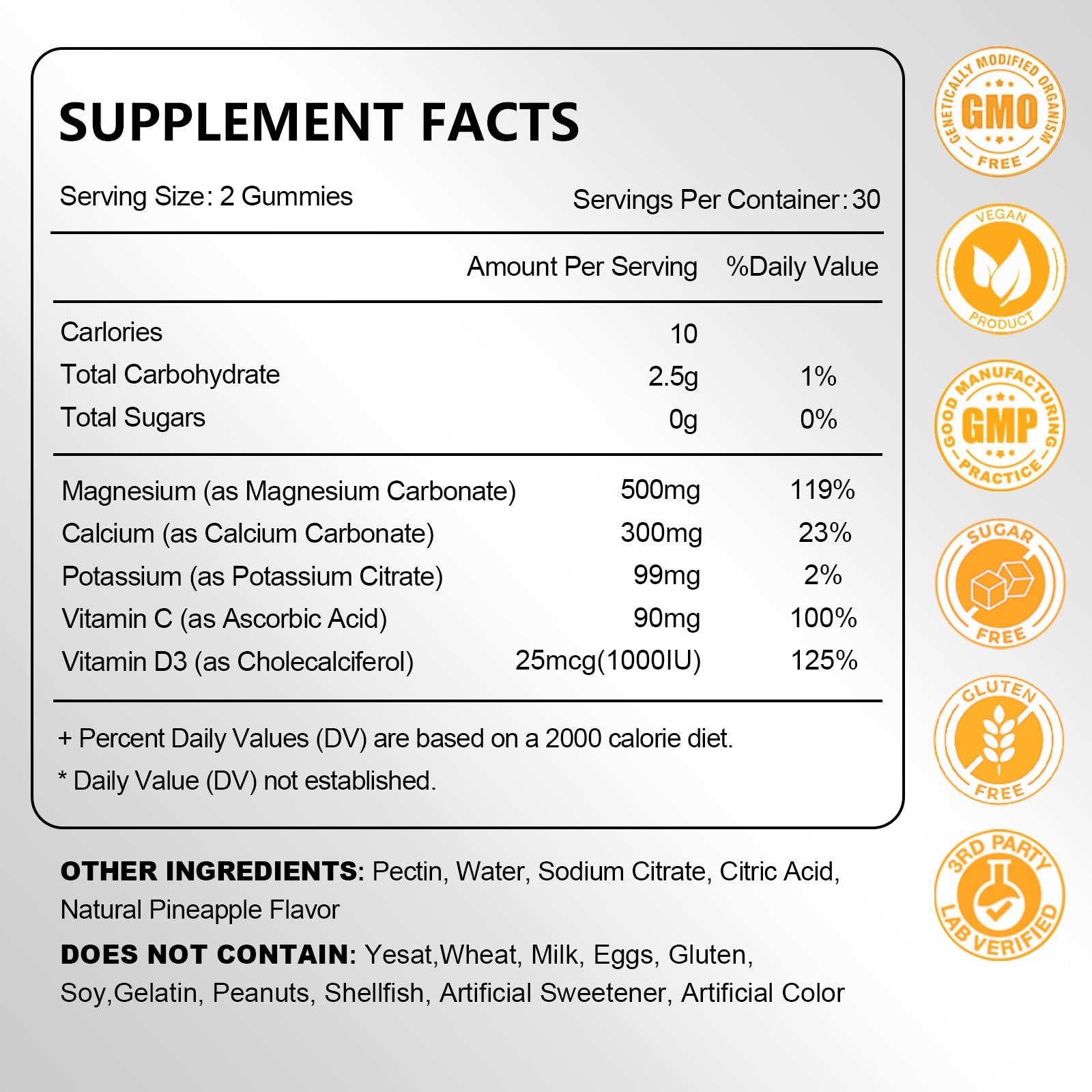 JOVITHEA gummies close-up shows soft texture and pineapple flavor for easy daily use