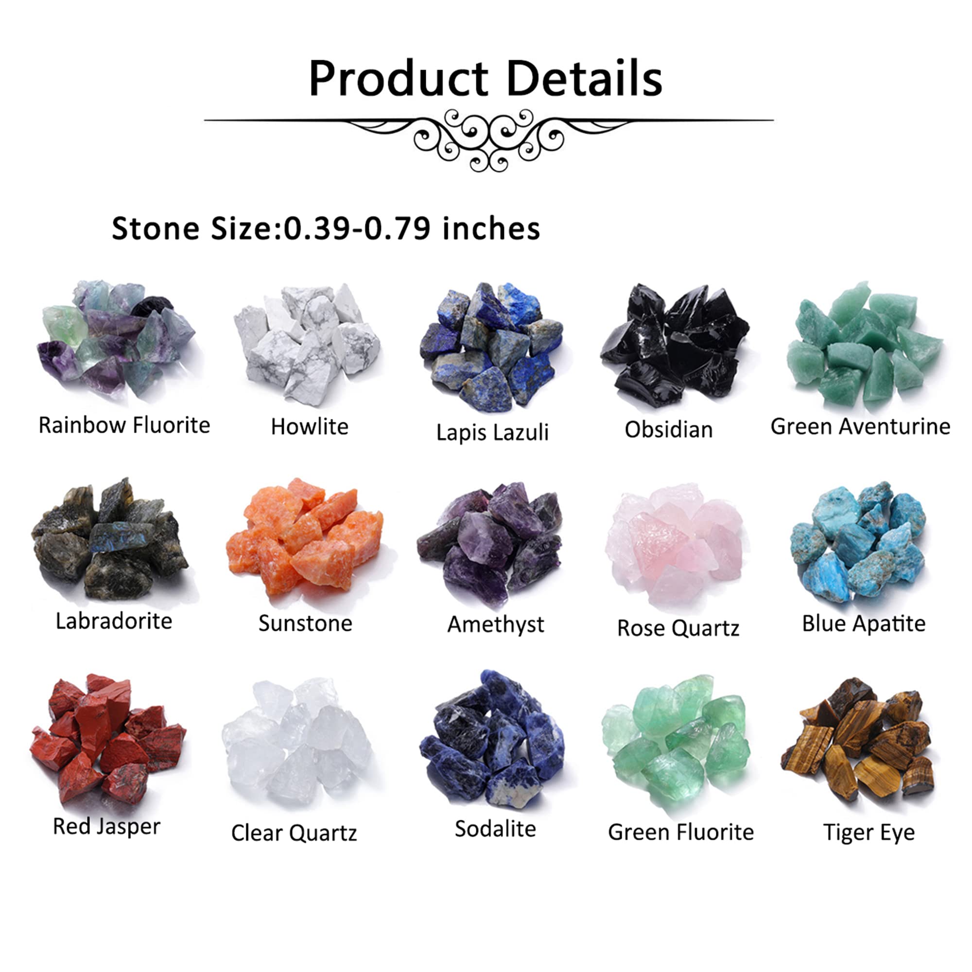 Jovivi chakra healing crystal variety suitable for meditation and energy focus.