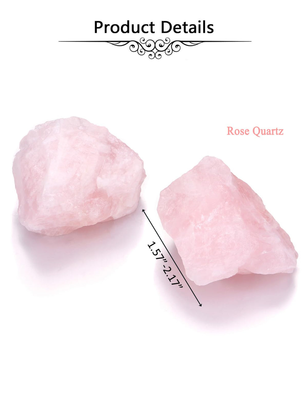 Jovivi rose quartz fountain rock, a natural décor accent for homes.