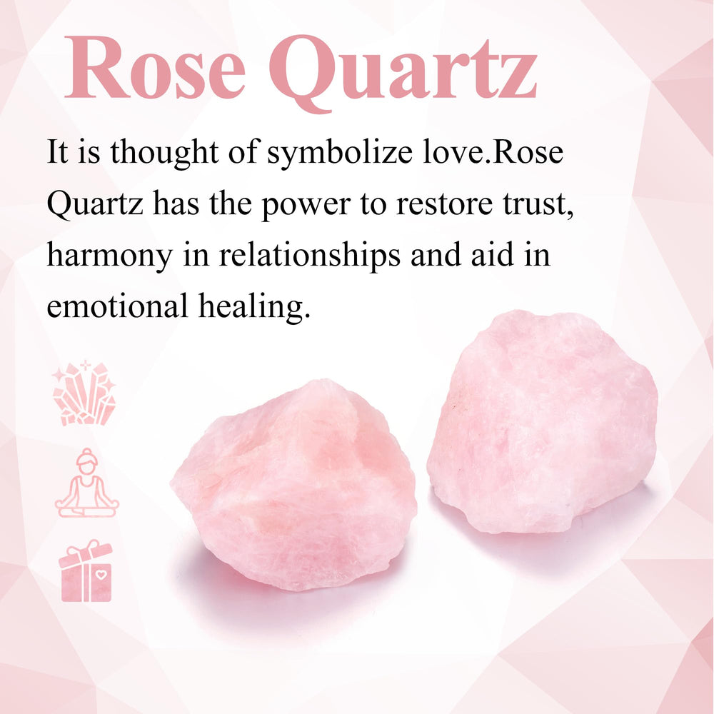 Jovivi rose quartz beauty variation, unique shapes ideal for collectors and home accents.