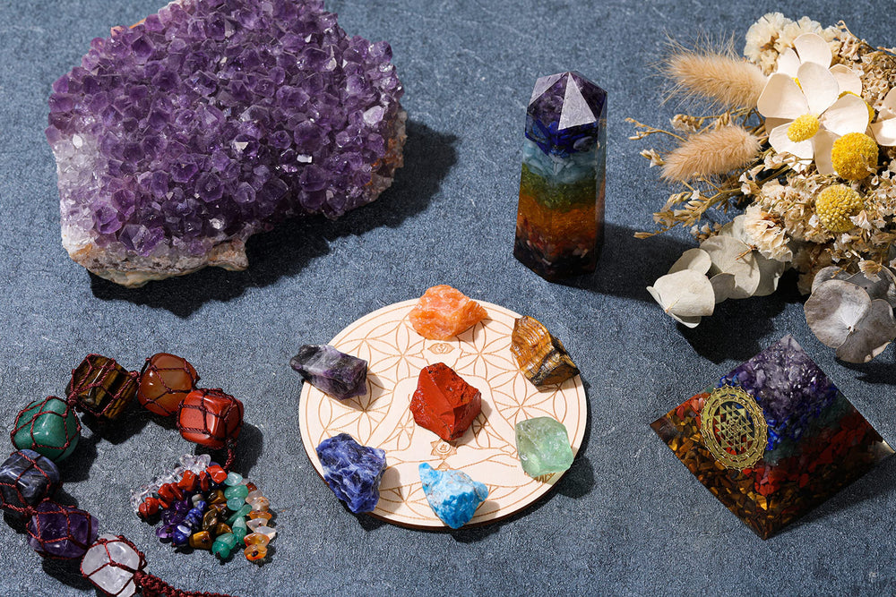 Jovivi unpolished stones for tumbling and DIY jewelry.