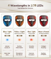 JOVS 328 LEDs deliver effective light across the face.