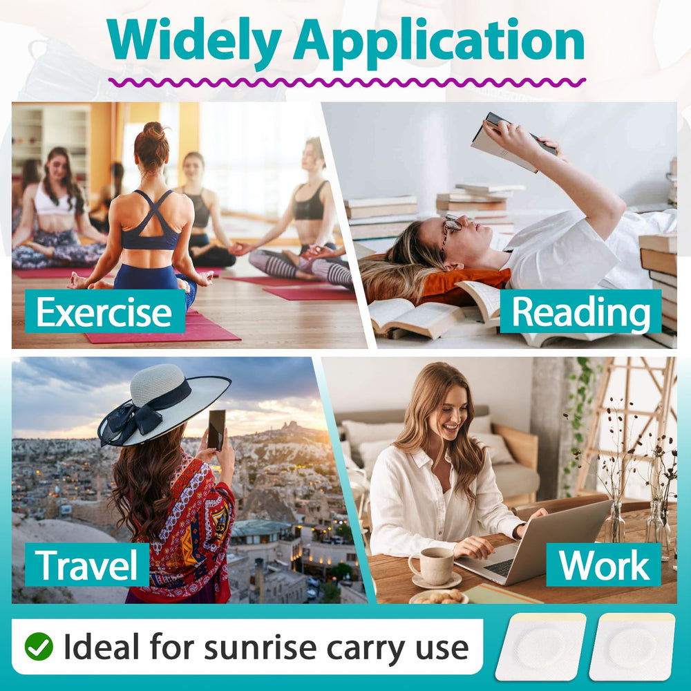 Joworthy castor oil patches 125-pcs pack providing ample supply for sessions