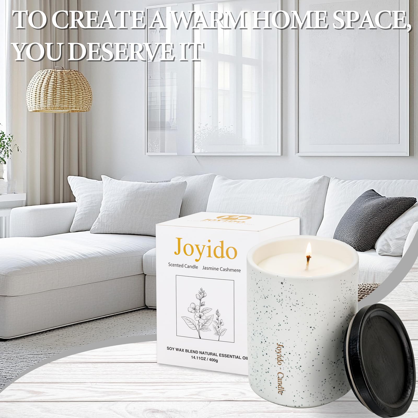 Joyido gift-ready packaging makes a thoughtful present for home lovers.