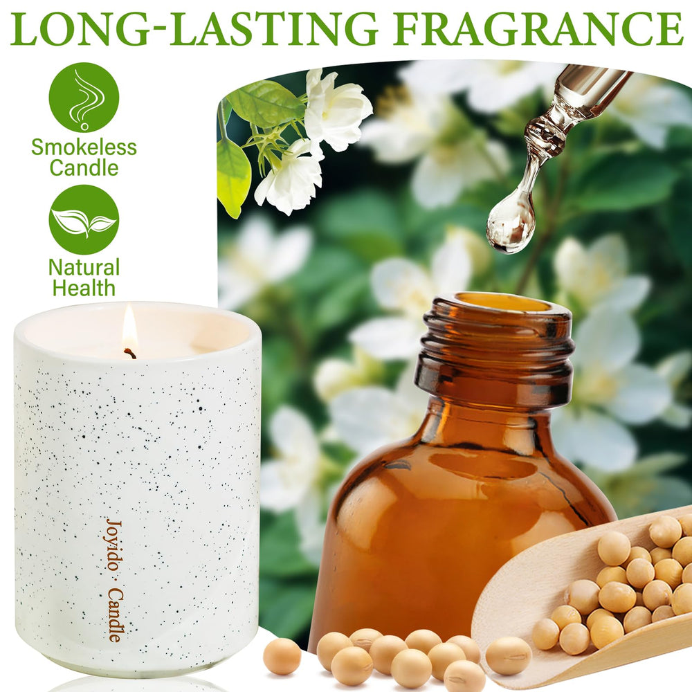 Joyido reusable ceramic jar becomes decor or organizer after use.
