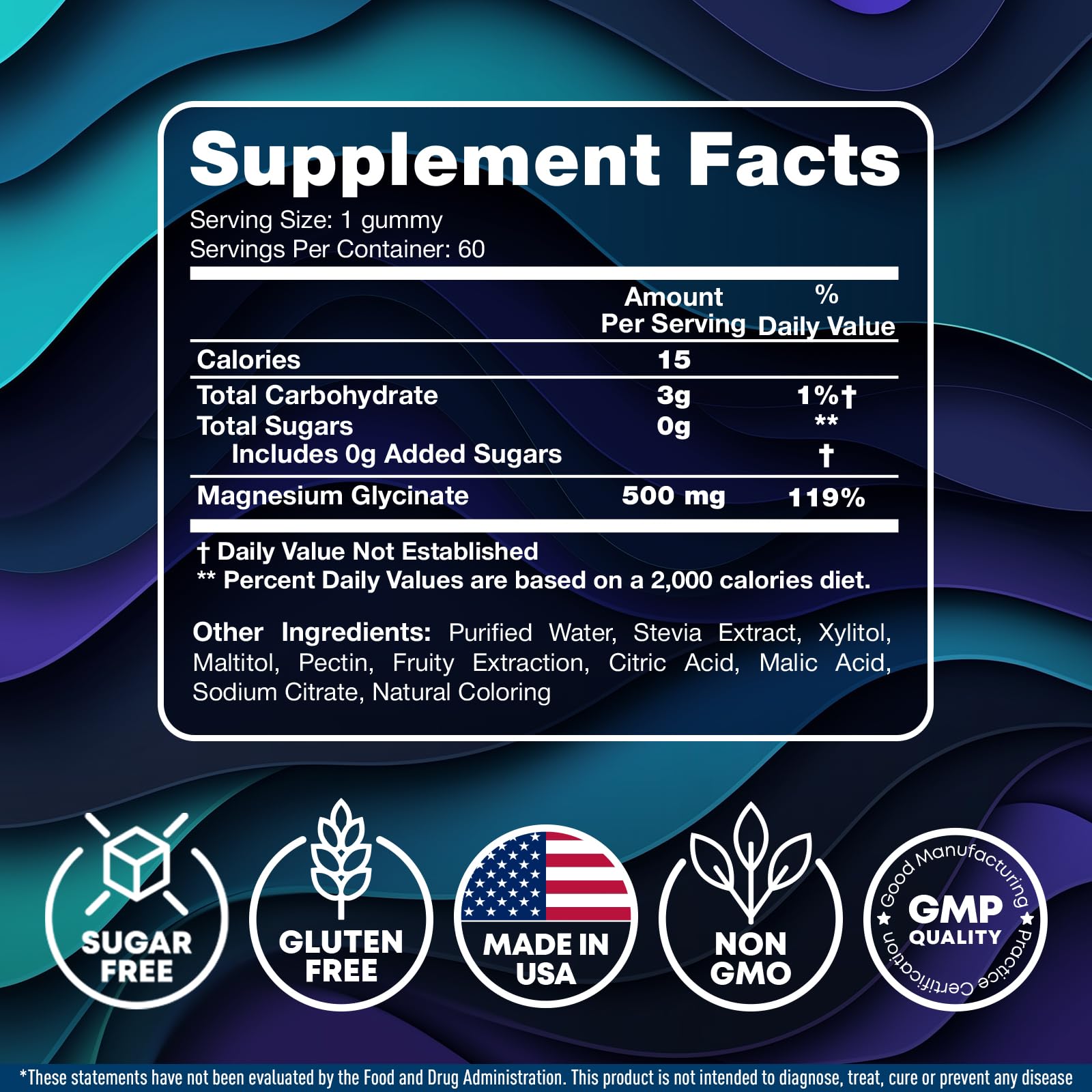 JOYLI women formula magnesium glycinate gummies highlighted for daily wellness.