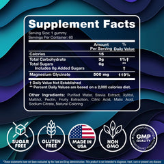 JOYLI women formula magnesium glycinate gummies highlighted for daily wellness.