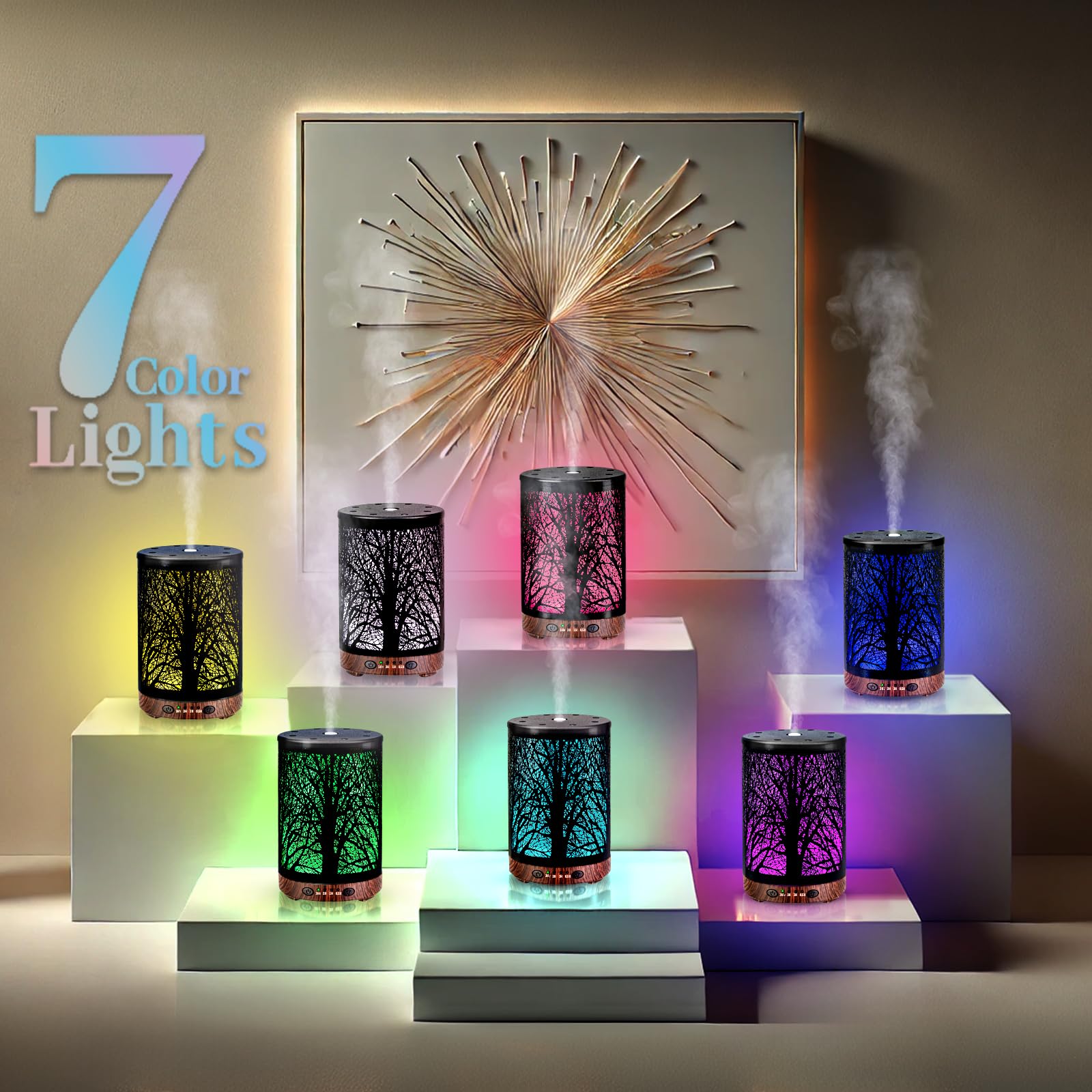 JOYOLO diffuser 120ml capacity for extended fragrance use