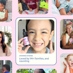 Chamomile flowers and spearmint leaves highlight Calmify's calming herbal blend.