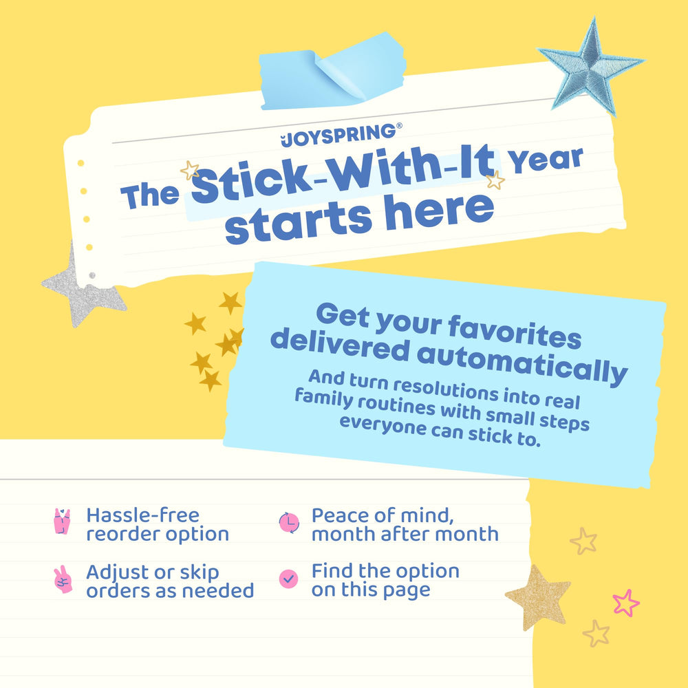 JoySpring Calmify bottle with vegan and gluten-free labeling on display.