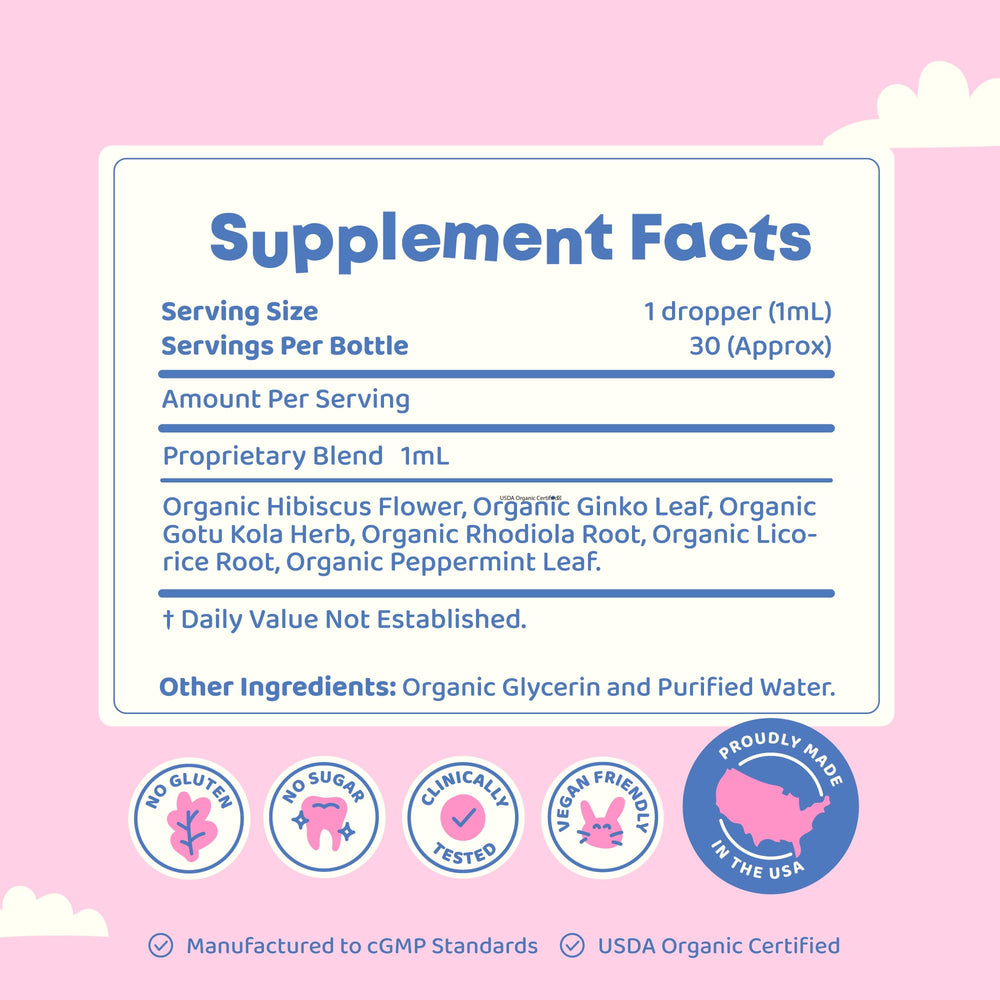 JoySpring Genius Drops dosage dropper enables easy daily use for children