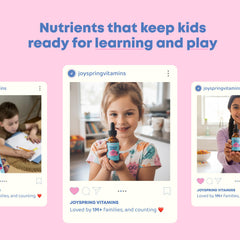 Serving ready for homework time with a kid-friendly daily dose.