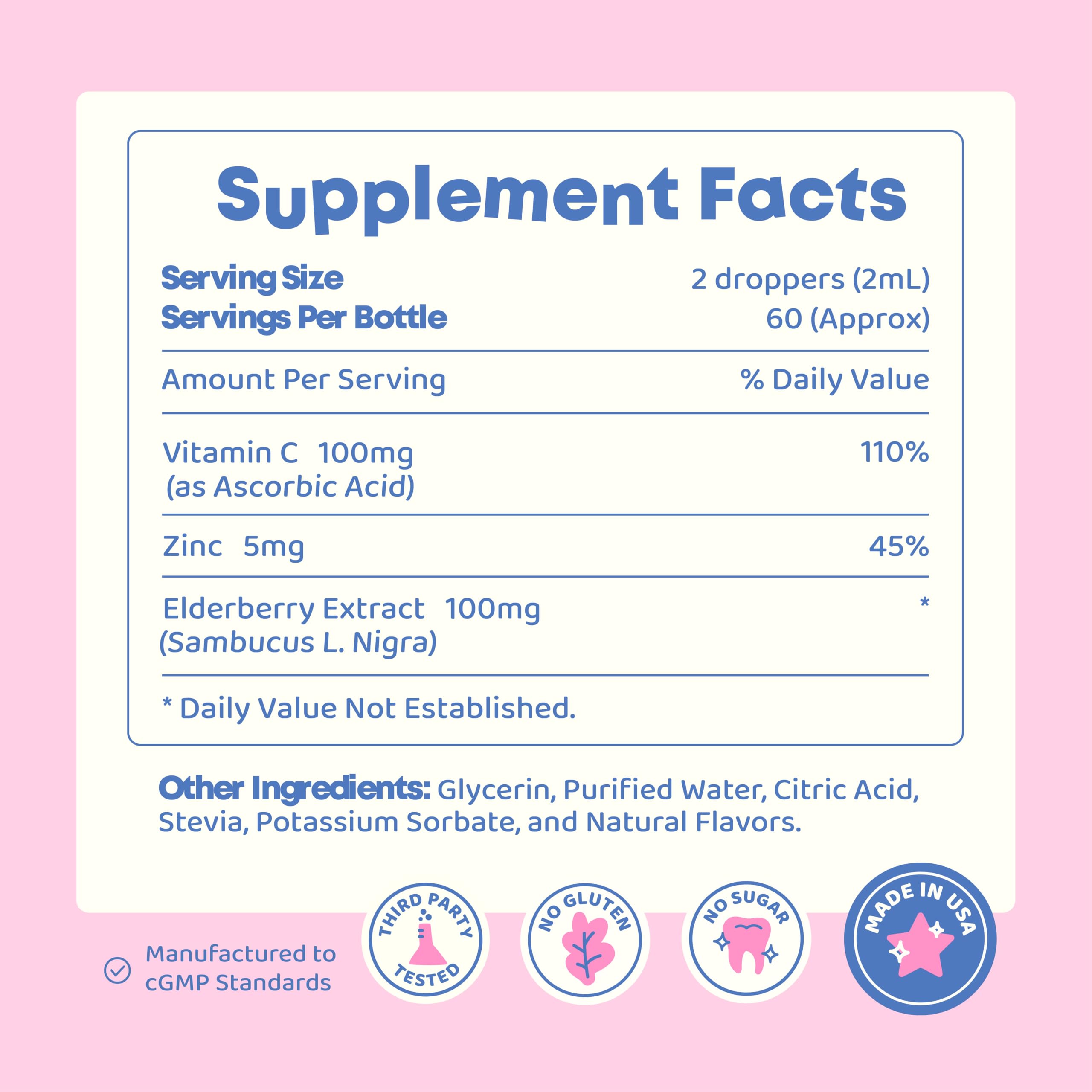 JoySpring liquid supplement mixed into juice to aid daily routine