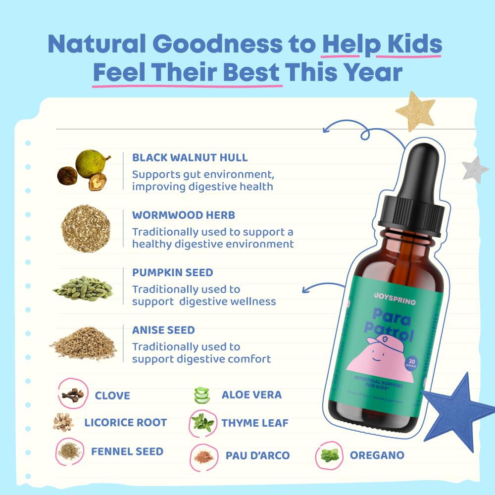 JoySpring ParaPatrol concept of digestive wellness for kids